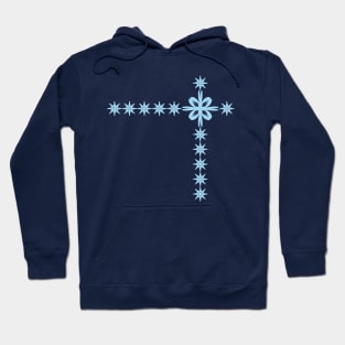 Light blue ribbon Hoodie